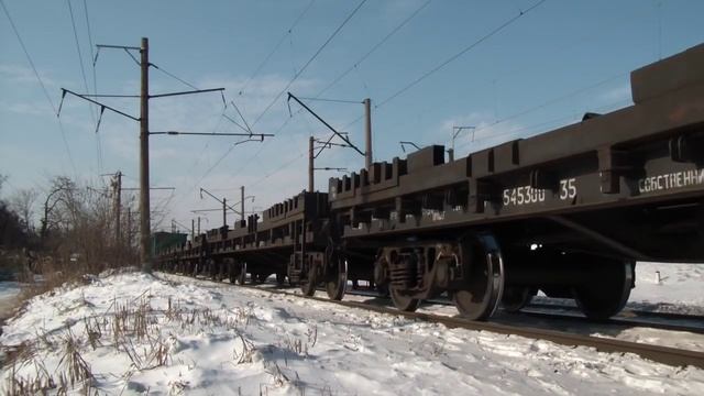 Соединённый грузовой поезд // ВЛ80С-1891/1187 и ВЛ80К-743 смотреть онлайн