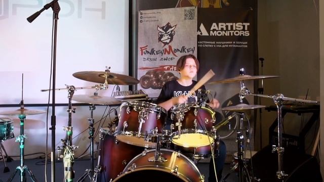 Фестиваль DRUM WAVE - Конкурс УДАРНАЯ ВОЛНА - Серафим Смирнов смотреть онлайн