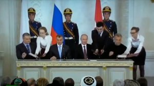 Присоединение Крыма к России. (классный час в 8 классе).