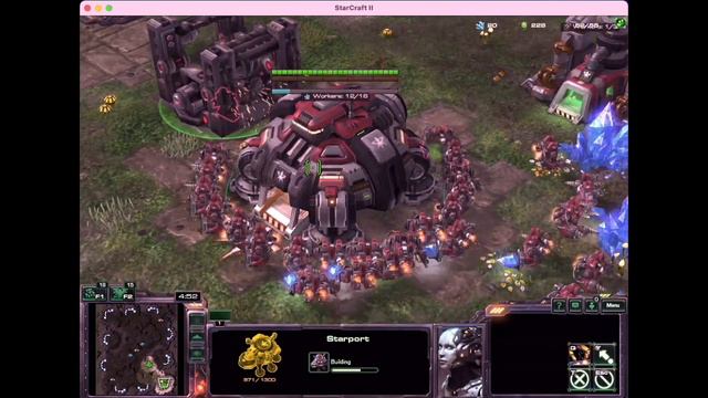 StarCraft2 人工無能BOT Terran 建設2nd Zergに惨敗 HD 720p смотреть онлайн