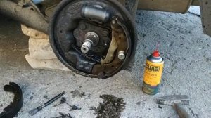 Замена заднего тормозного цилиндра Авео т200