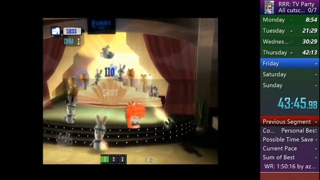 Causal Speedruns - Rayman Raving Rabbids TV Party (1:44:32) Former WR смотреть онлайн