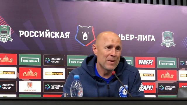 Владимир Федотов: «Краснодар» атаковал крайними защитниками, это дало нам шансы на контригру» смотреть онлайн