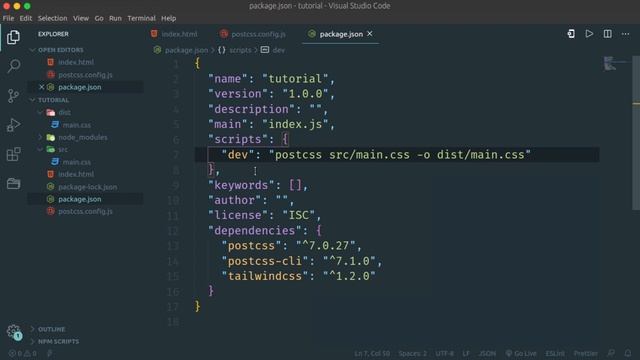 التطبيق الأول : اضافة Tailwindcss للـ postcss смотреть онлайн