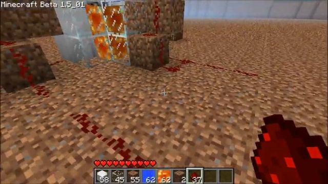 Minecraft - Piston mod - Auto regenerating wall sample смотреть онлайн