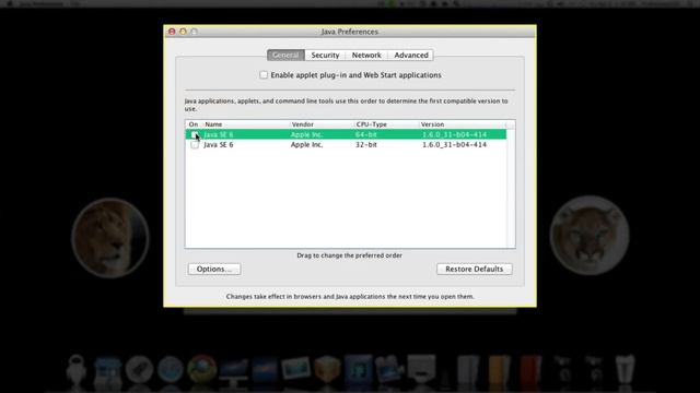 How To Disable Java On Your Mac Inside Java Preferences utility смотреть онлайн