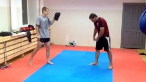 Техника ударов руками  Супермен панч