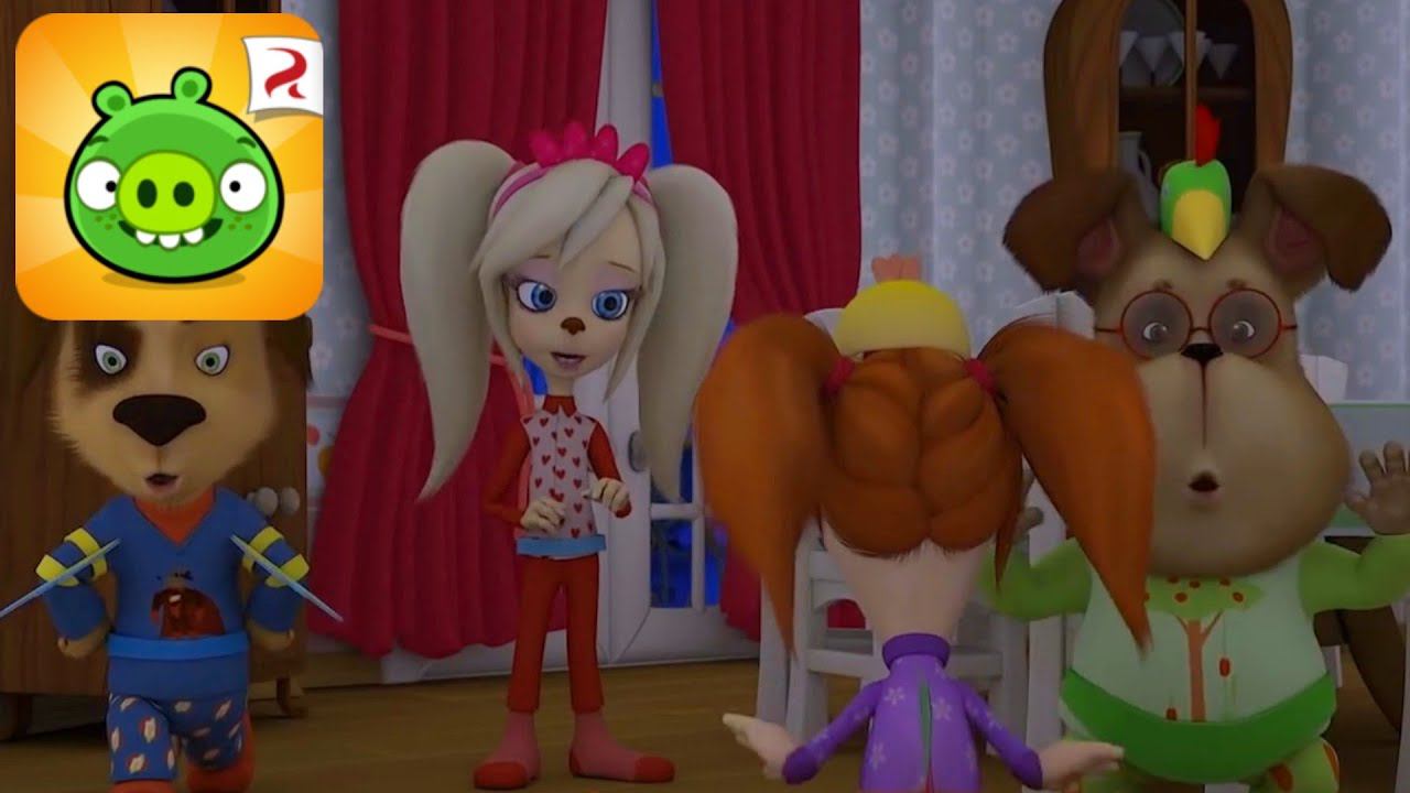 барбоскины зафлексили под тему из bad piggies смотреть онлайн