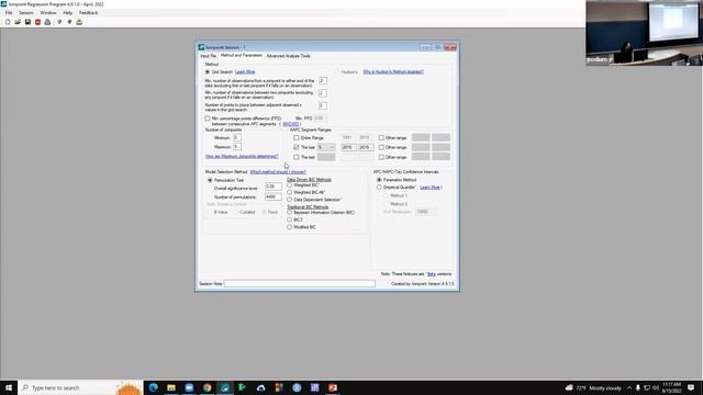 Jihyoun Jeon, PhD, MS: “Joinpoint regression” (application) смотреть онлайн