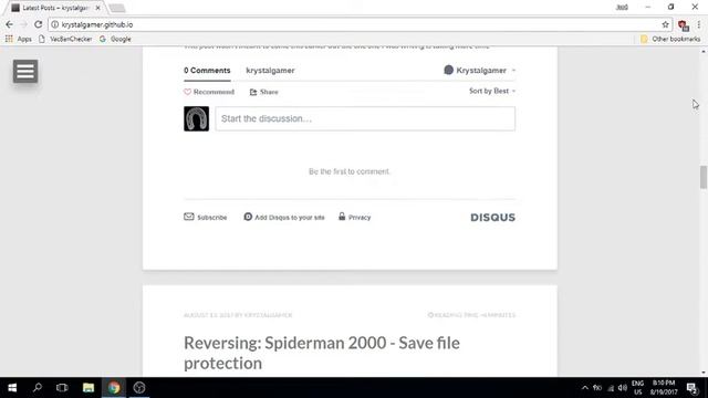 Launching my blog! (krystalgamer.github.io) смотреть онлайн