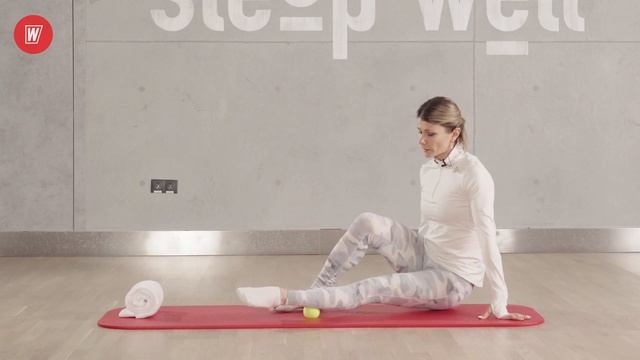 МФР: Миофасциальный релиз. Упражнения с мячом.