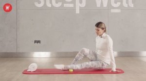 МФР: Миофасциальный релиз. Упражнения с мячом.