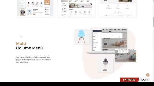 Stripchair Furniture Home Decor Responsive Opencart 3X Theme ecommerce decoration смотреть онлайн