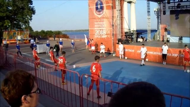Олимпия-2002 на празднике «Навстречу футболу», 02.07.2017 смотреть онлайн