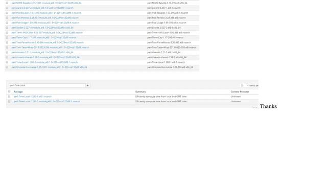 Unix & Linux: Spacewalk 2.10 CentOS 8 pacakge name with module_el8 name смотреть онлайн