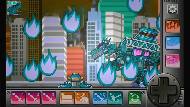 Game for kids | Dino Robot Spinosaurus Plus Ver 2.0 - (9 Color Modes) смотреть онлайн