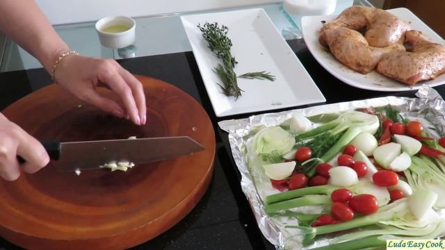 Ароматные куриные #окорочка с пряностями в духовке #LudaEasyCook смотреть онлайн