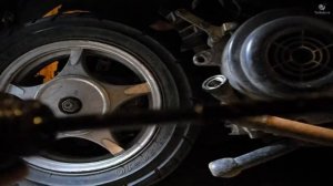 Как проверить масло на 4 ёх тактном скутере