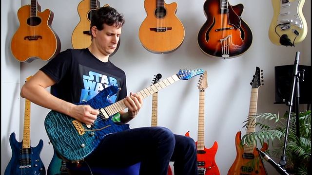 Kiesel ST300 Test Ride - PART 2 (Groovy Backing Track Jam with Alienadin) смотреть онлайн