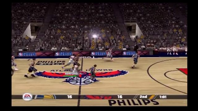 NBA LIVE 08 -- HAWKS VS PACERS смотреть онлайн