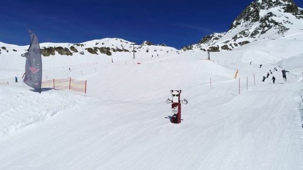 Funline im Ischgl Snowpark, Funpark in der Silvretta Arena Ischgl/Samnaun