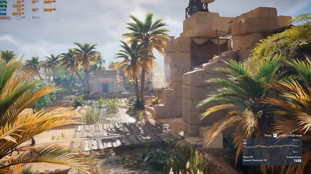 Assassin's Creed Origins 1440p Benchmark Lenovo Legion Y720 Laptop I7 7700HQ Nvidia GTX 1060 6GB смотреть онлайн