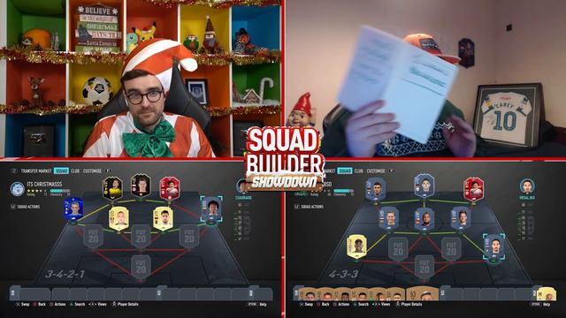 Fifa 20 Squad Builder Showdown Advent Calendar!!! PLAYER OF THE MONTH GNABRY!!! Day 1 Vs PieFace смотреть онлайн