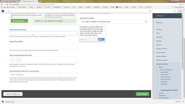 CKeditor Pluginator for Concrete5: a simple example смотреть онлайн