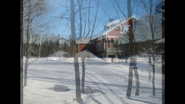 Rinnepelto Holiday Cottages, Tahko, Finland. Winter. смотреть онлайн