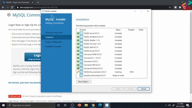 How to Install MySQL on Windows 10 | In Hindi смотреть онлайн