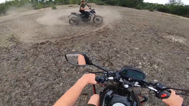 Покатушки на мотоциклах LIFAN 200 CITYR і SPARK SP200R смотреть онлайн