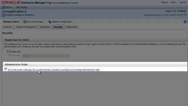 Using Oracle Enterprise Manager 11g with Oracle Business Intelligence смотреть онлайн
