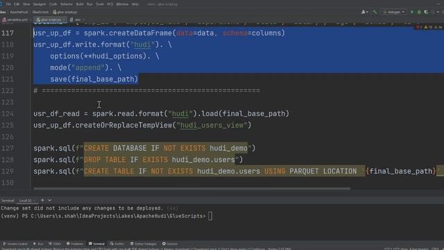 Getting started with Apache Hudi with PySpark and AWS Glue #2 Hands on lab with code смотреть онлайн