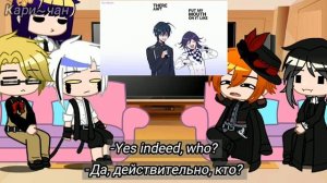 Bsd react to Dazai past as Kokichi /Реакция на прошлое Дазая как Кокичи (1/2) /??/??