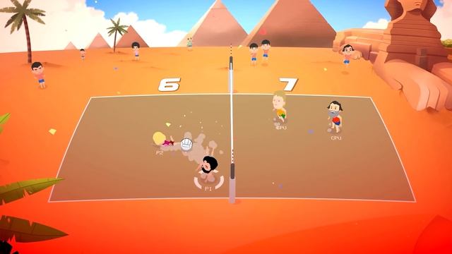 ПОТНЫЙ ЧЕМПИОНАТ - АДСКАЯ КАТКА ♦ Super Volley Blast смотреть онлайн