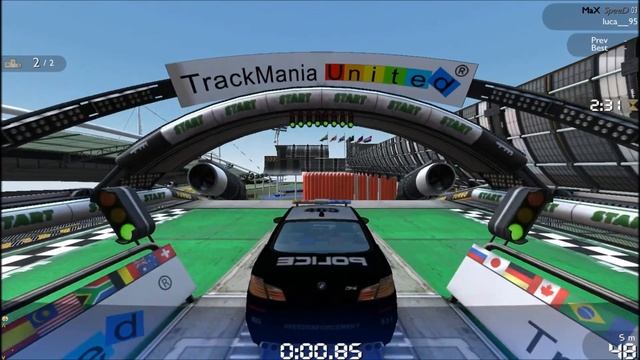 TrackMania Nations forever custom maps - Max Speed смотреть онлайн