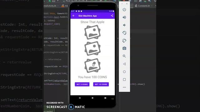 Kotlin Programming - Intent and Navigation (Slot Machine App) смотреть онлайн