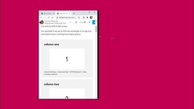 Responsive Grids with Columns in Beaver Builder смотреть онлайн