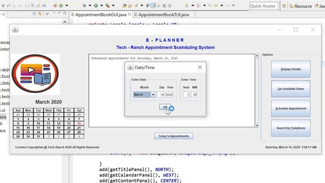 Live Demonstration of E-Planner using Java Swing GUI API | Practice Project | @TechRanch смотреть онлайн