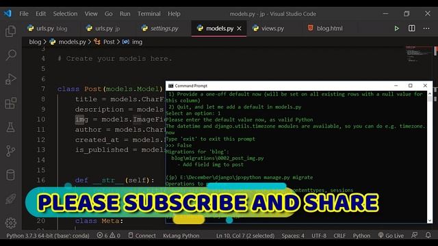 How to upload images in Django in telugu | Python Django tutorials in Telugu смотреть онлайн