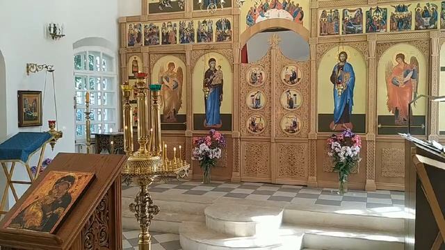 Сретение Владимирской иконы Пресвятой Богородицы. Утреня, Литургия (08.09.2020) смотреть онлайн