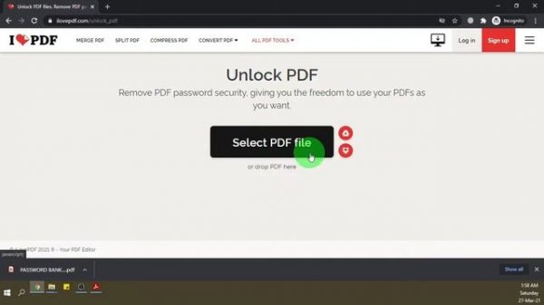 Remove Password From PDF Without Knowing Password (FREE)