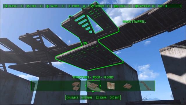Fallout 4 Coliseum Style Settlement (Building Curves) смотреть онлайн