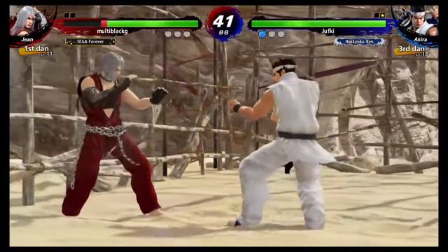 Virtua Fighter 5 Ultimate Showdown Rank Match Boost PS4 смотреть онлайн