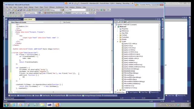 Knockout JS Ayudamos a construir interfaces dinámicas de JavaScript con MVVM y ASP смотреть онлайн