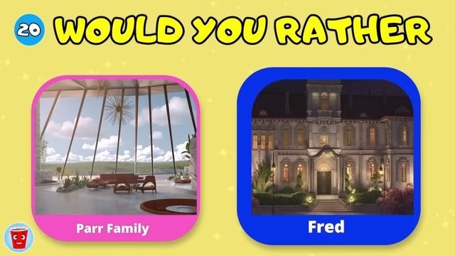 Would You Rather… DISNEY Edition - 35 TOUGHEST Disney Choices смотреть онлайн
