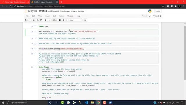 Live Body Detection App in just 16 Lines of code using python | OpenCV смотреть онлайн