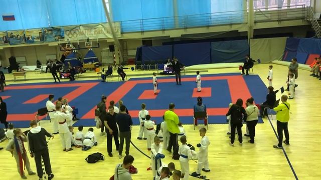 Рождественские соревнования по каратэ WKF смотреть онлайн
