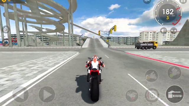 Extreme Bike Stunt Riding Simulator Gameplay #9 - Xtreme Motorbikes Video Game for Android IOS смотреть онлайн