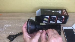 Обзор фонарь дальнобойный (лазер)